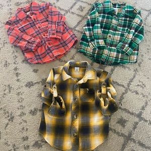 Toddler Boy Flannel Bundle